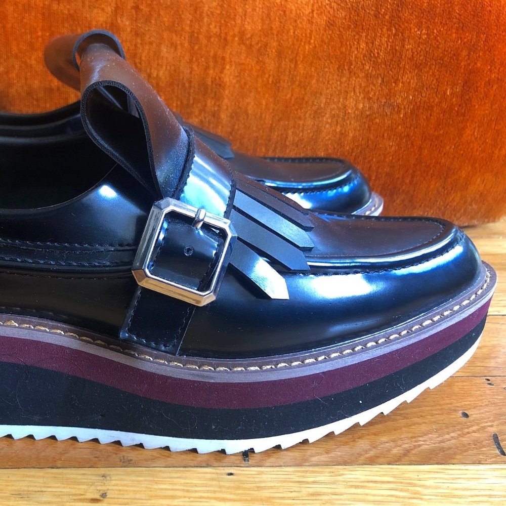 Zara Platform Loafers